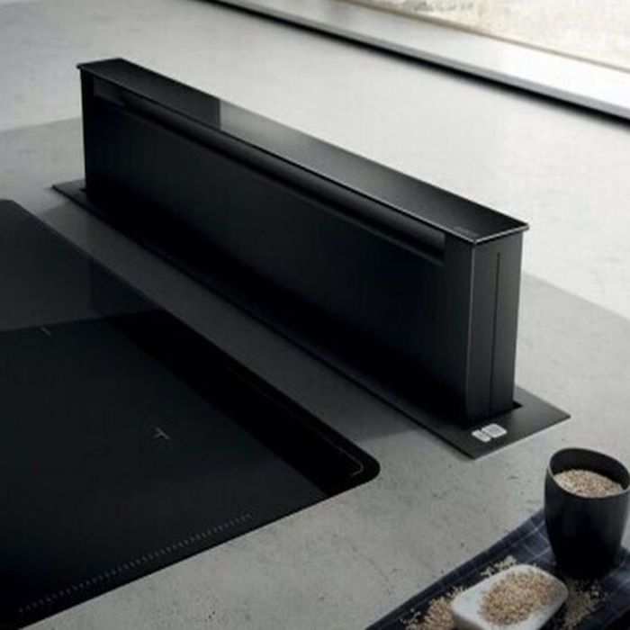 Aporrofitiras Nisida Elica Downdraft Pandora GME BL/A/90 Mavro 90 cm A